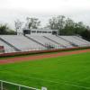 Bowditch Field, Framingham, MA - 20 row high, 234' long elevated beam design granstand seating 2,600 and a 12' x 90' press box
