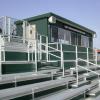 10' x 30' two sided press box - Holy Cross College Soccer/Track Stadium, MA