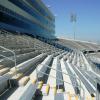 Installation of 44,000 seats of aluminum plank on concrete at UCONN's Football Stadium (Rentschler Field) in East Hartford