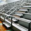 Upper Valley Aquatic Center, Hartford, VT - 7 row high, 105' long bleacher seating 440