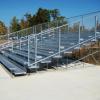 Londonderry HS, Londonderry, NH - Field Hockey Field, 10 row high, 39' long non-elevated bleacher seating 230 people

