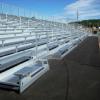 Deerfield Fair, Deerfield, NH - 15 row high, 127' long non-elevated beam design grandstand seating 1,100
