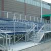 Lawrence HS, Lawrence, MA - elevated angle frame design bleacher
